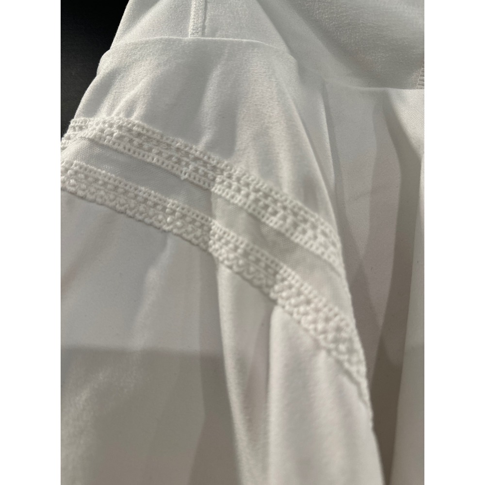 Free People Movement Pleats & Thank You White Pleated Lace Trim Tennis Skort - Picture 5 of 11
